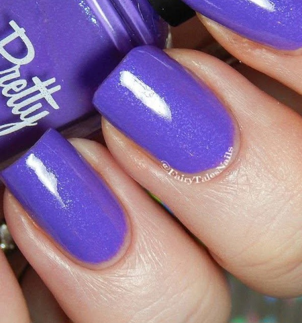 Nail polish swatch / manicure of shade Pretty Serious Heartbreaker