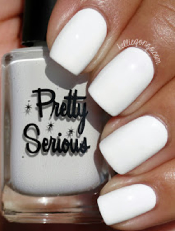 Nail polish swatch / manicure of shade Pretty Serious Presence