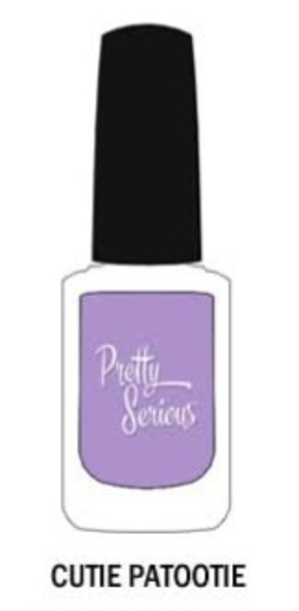 Nail polish swatch / manicure of shade Pretty Serious Cutie Patootie