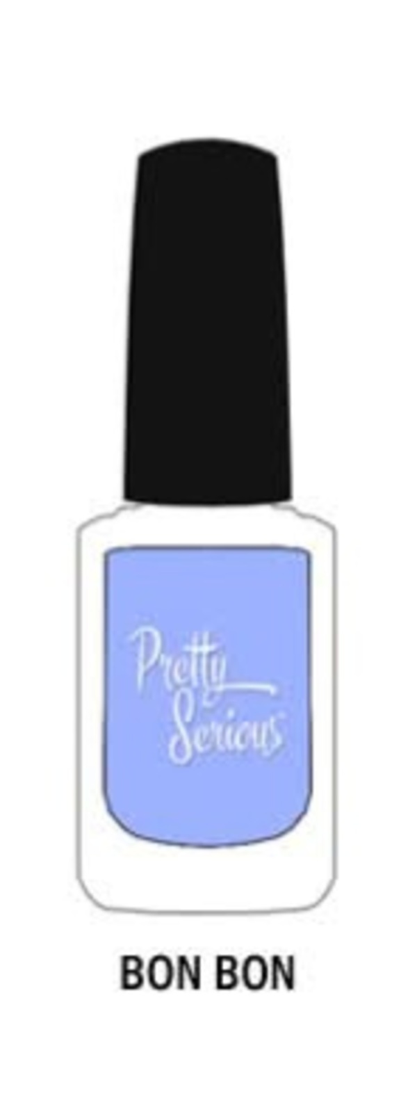 Nail polish swatch / manicure of shade Pretty Serious Bon Bon