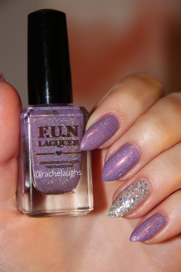Nail polish swatch / manicure of shade Starrily Big Bang Flurry