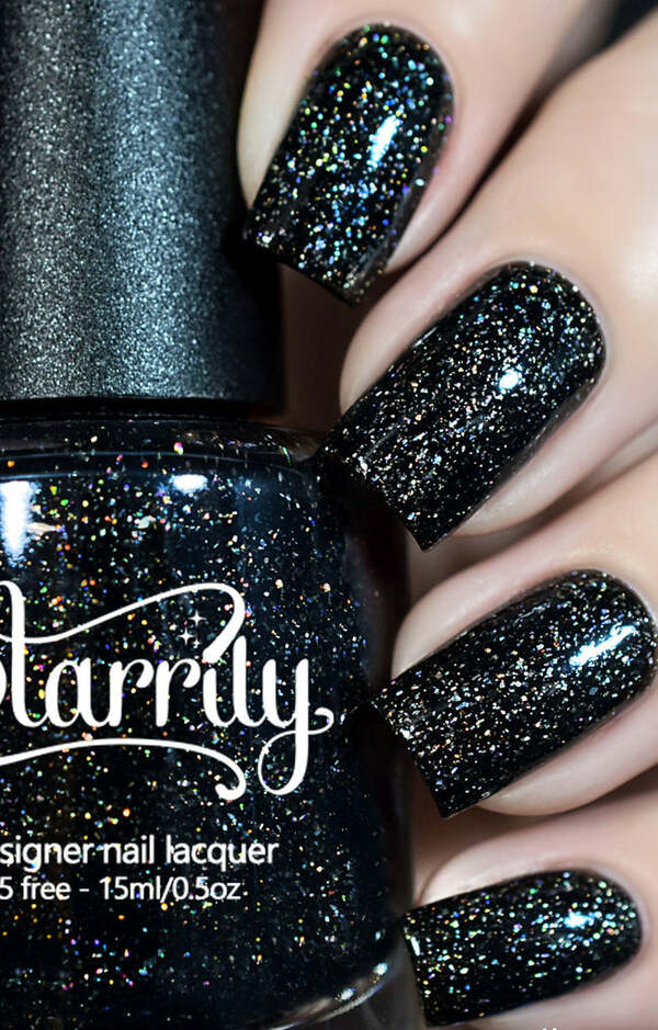 Nail polish swatch / manicure of shade Starrily Adrenaline