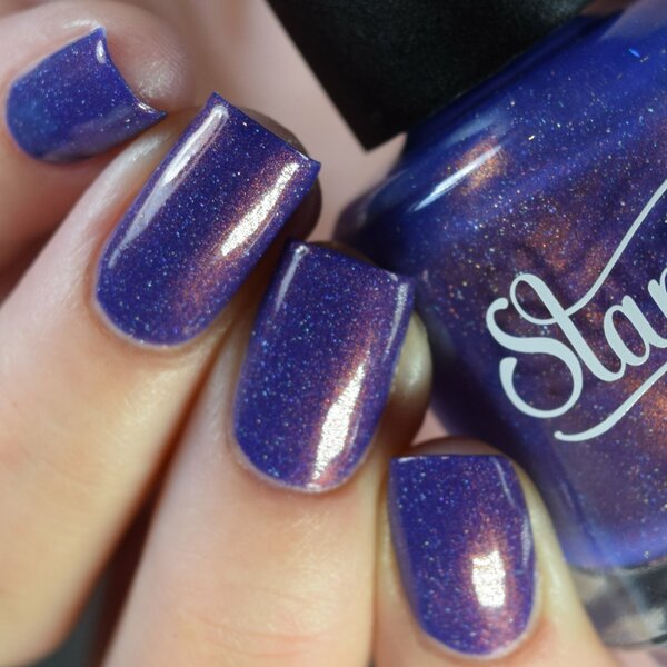 Nail polish swatch / manicure of shade Starrily Galaxy Gang