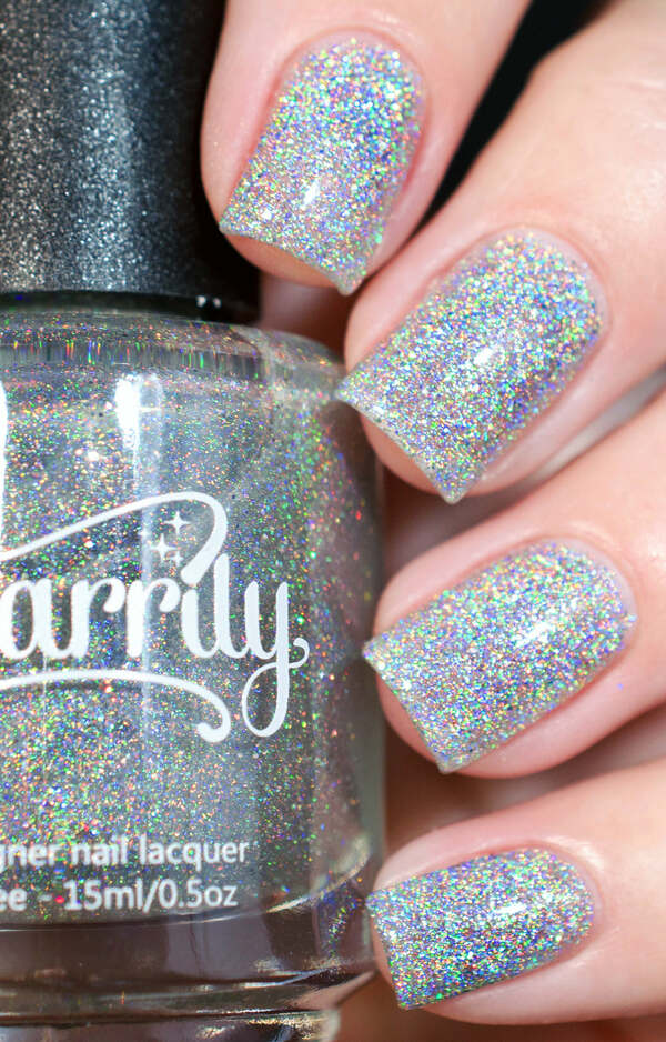Nail polish swatch / manicure of shade Starrily Intergalactic