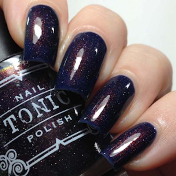 Nail polish swatch / manicure of shade Tonic Polish Thriller