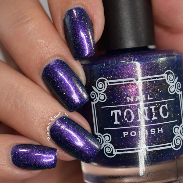 Nail polish swatch / manicure of shade Tonic Polish Enchanted Elixir