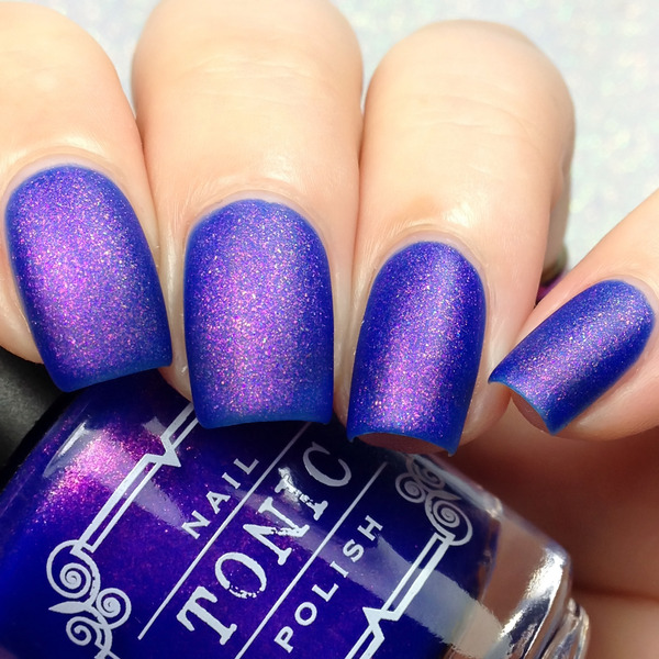 Nail polish swatch / manicure of shade Tonic Polish Mile High