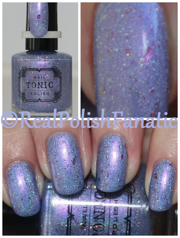 Nail polish swatch / manicure of shade Tonic Polish Angelfish