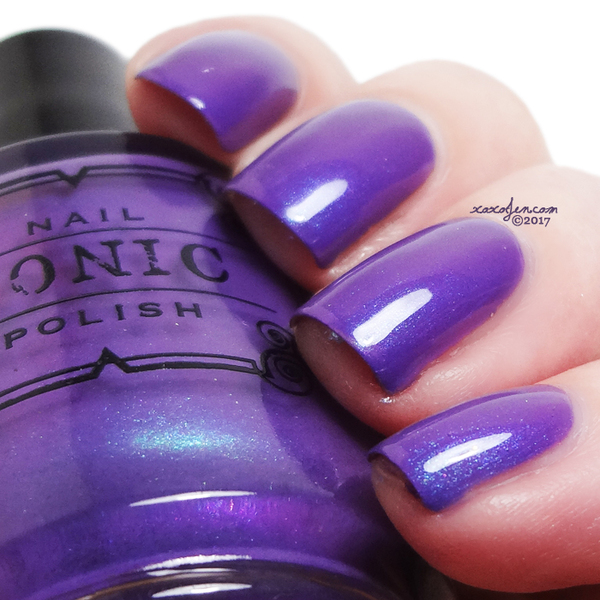 Nail polish swatch / manicure of shade Tonic Polish Vaudeville Venom