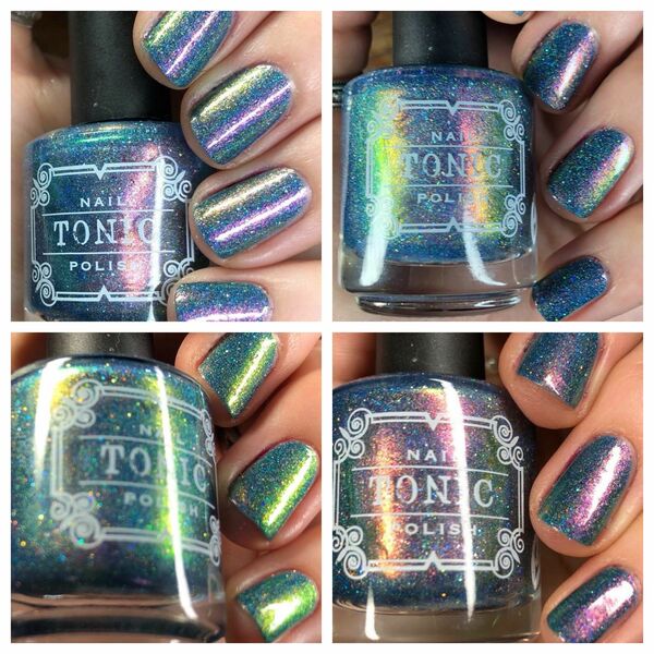 Nail polish swatch / manicure of shade Tonic Polish Serenity