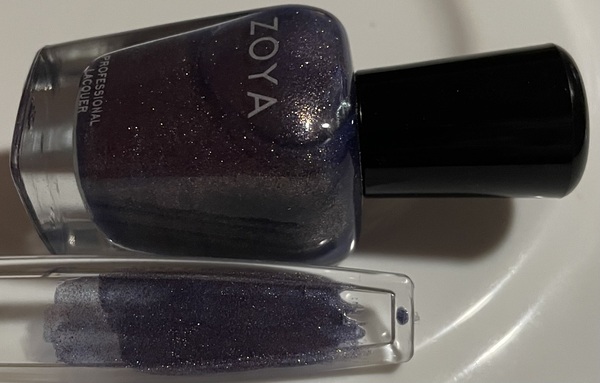 Nail polish swatch / manicure of shade Zoya Devin