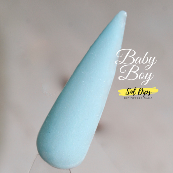 Nail polish swatch / manicure of shade Sol Dips Baby Boy