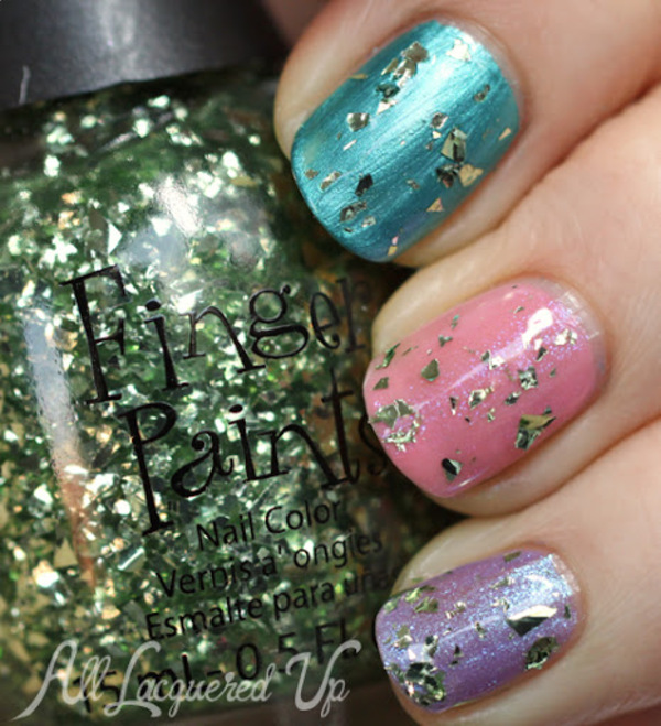 Nail polish swatch / manicure of shade FingerPaints Owl in’ at the Moon