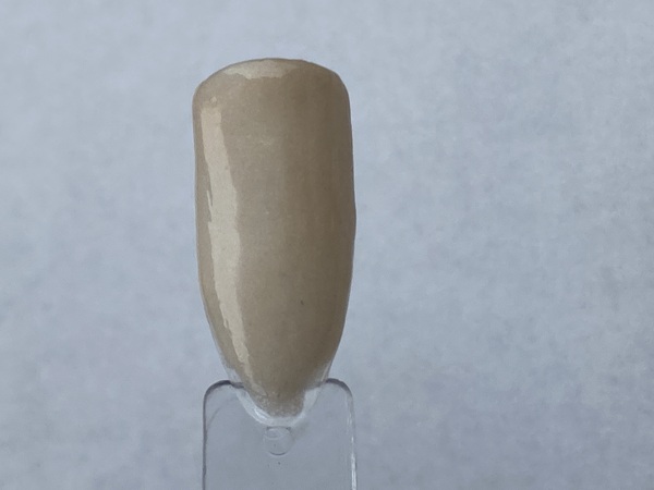 Nail polish swatch / manicure of shade ASP Cream Soda