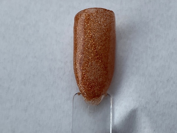 Nail polish swatch / manicure of shade Igel Sugary