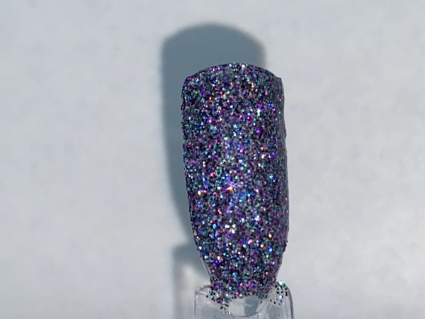 Nail polish swatch / manicure of shade Sparkle and Co. Carnival After Dark