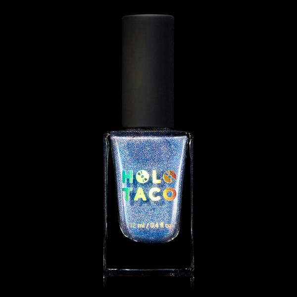 Nail polish swatch / manicure of shade Holo Taco Sparkling Water