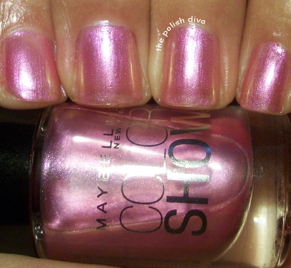 Nail polish swatch / manicure of shade Maybelline Over-Jeweled
