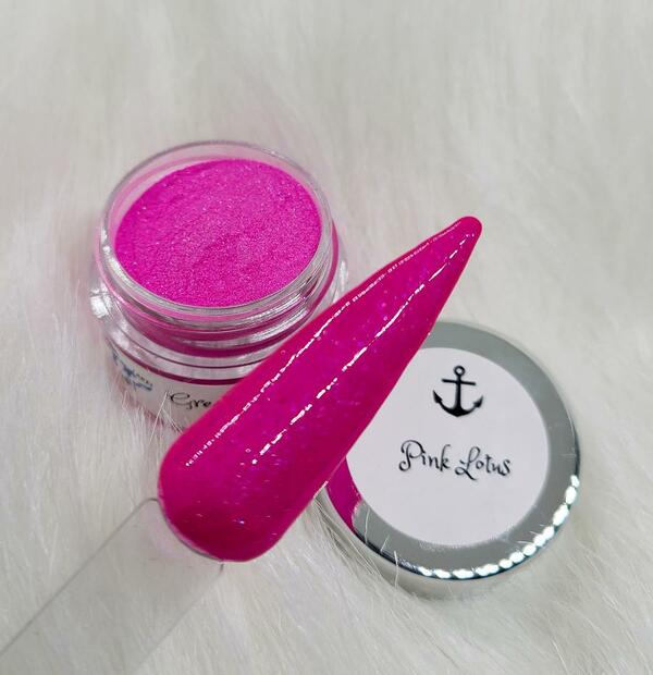 Nail polish swatch / manicure of shade Great Lakes Dips Pink Lotus