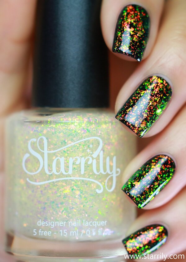 Nail polish swatch / manicure of shade Starrily Alchemy