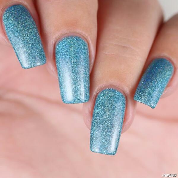Nail polish swatch / manicure of shade Loud Lacquer Amy