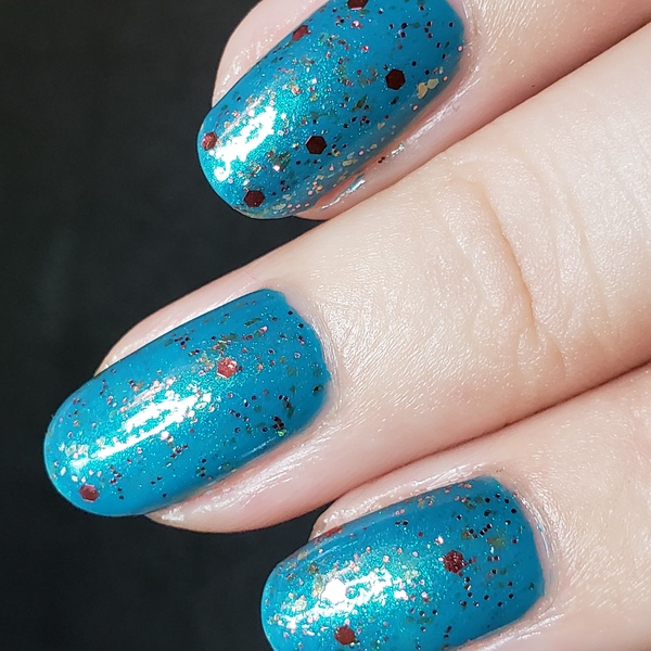 Nail polish swatch / manicure of shade Classic Films Nail Lacquer Lady In The Lake