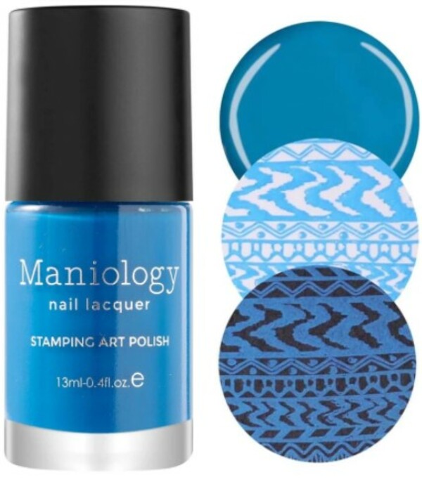 Nail polish swatch / manicure of shade Maniology Astronomical