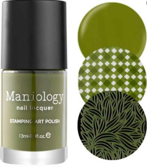 Nail polish swatch / manicure of shade Maniology Rind