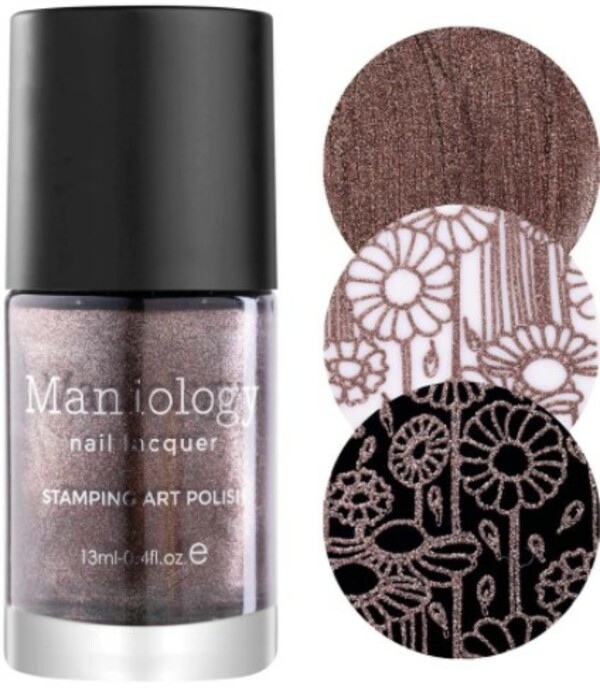 Nail polish swatch / manicure of shade Maniology Haunted