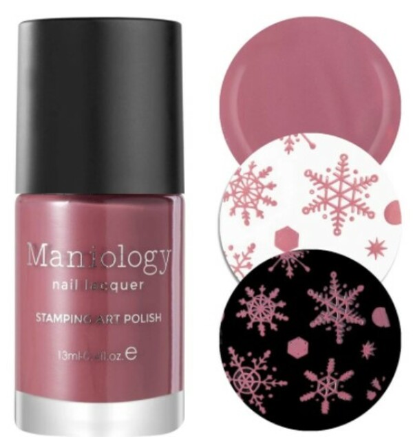 Nail polish swatch / manicure of shade Maniology Sugarplum