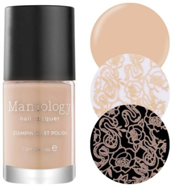Nail polish swatch / manicure of shade Maniology Skin Deep