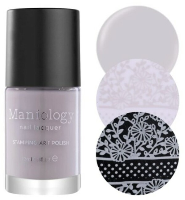 Nail polish swatch / manicure of shade Maniology Luna