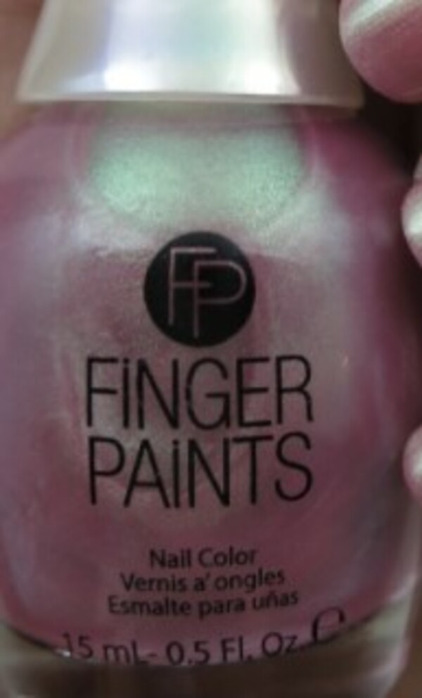 Nail polish swatch / manicure of shade FingerPaints Fantasy World