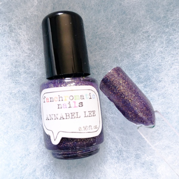 Nail polish swatch / manicure of shade Fanchromatic Nails Annabel Lee