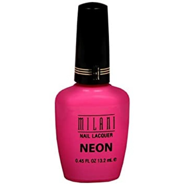 Nail polish swatch / manicure of shade Milani Pink Rocks!