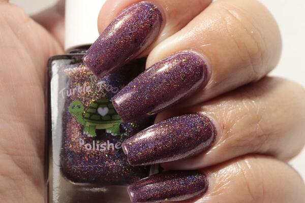 Nail polish swatch / manicure of shade Turtle Tootsie Polish Hatchling 18