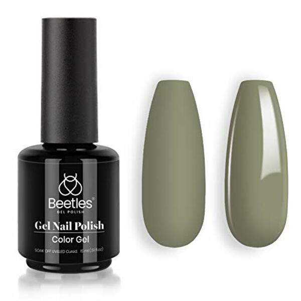 Nail polish swatch / manicure of shade Beetles Cecilia Sage