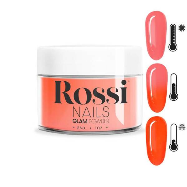 Nail polish swatch / manicure of shade Rossi Celestia