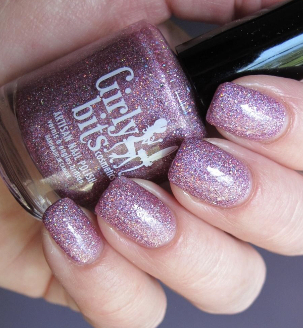 Nail polish swatch / manicure of shade Girly Bits Trees a Crowd
