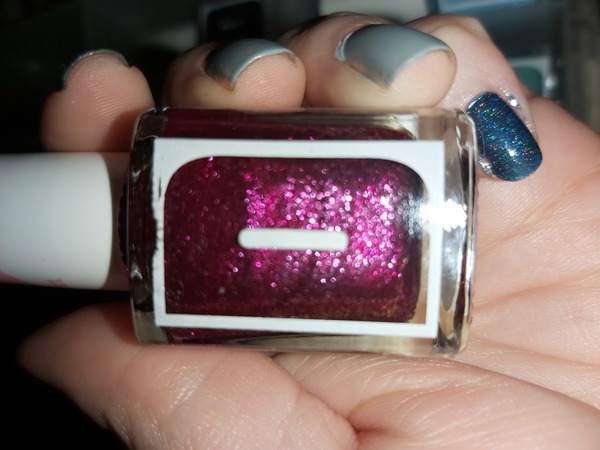 Nail polish swatch / manicure of shade Loud Lacquer Party Monster