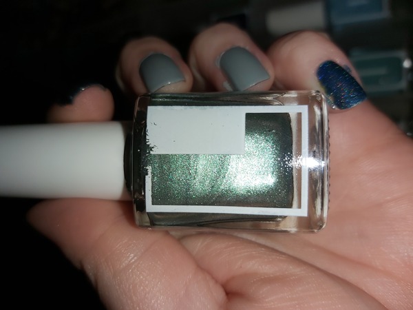 Nail polish swatch / manicure of shade Loud Lacquer Shitters Full