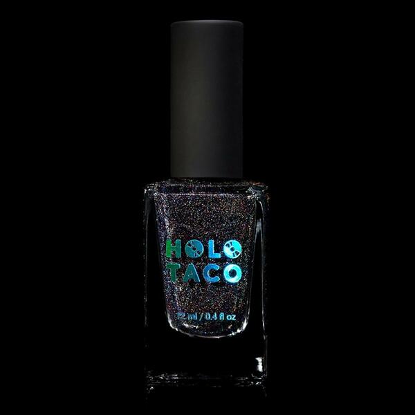 Nail polish swatch / manicure of shade Holo Taco Electrostatic