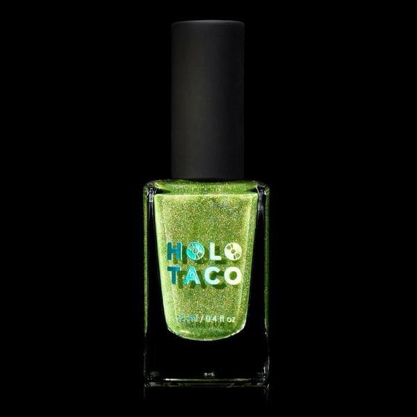 Nail polish swatch / manicure of shade Holo Taco Full Charge