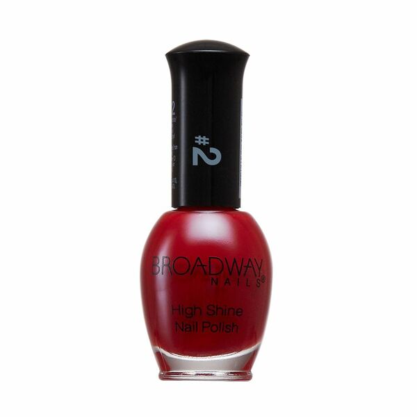 Nail polish swatch / manicure of shade Broadway Hot Chili Pepper