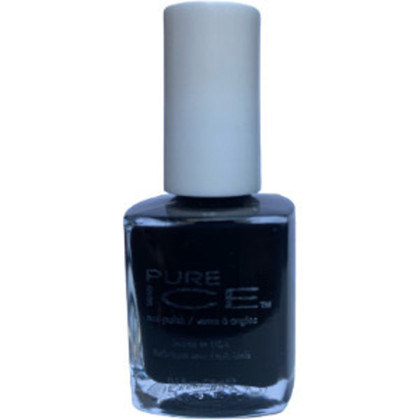 Nail polish swatch / manicure of shade Pure Ice Black Tie Affair