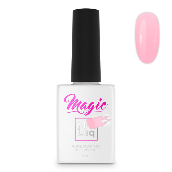 Nail polish swatch / manicure of shade Mlaq Pink Dream