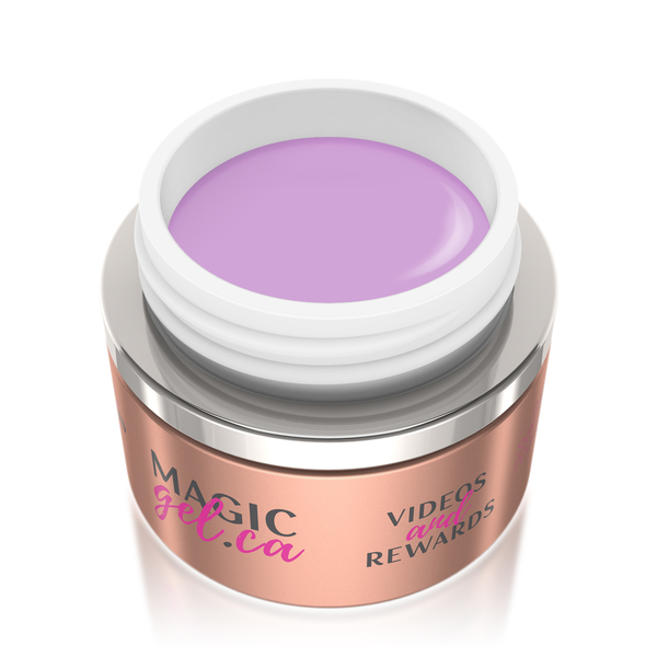 Nail polish swatch / manicure of shade Magic Gel Pastel Lavender