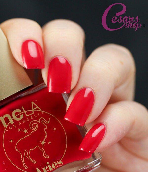 Nail polish swatch / manicure of shade NCLA Aries