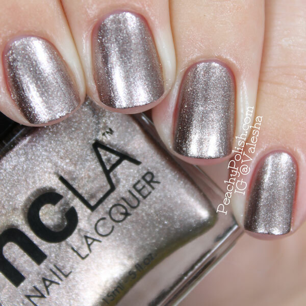 Nail polish swatch / manicure of shade NCLA Bel Air Trophy Wife