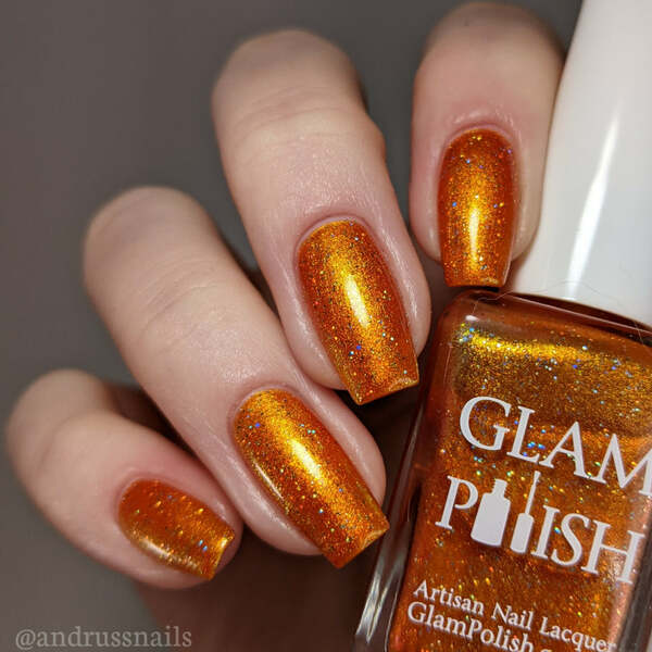 Nail polish swatch / manicure of shade Glam Polish Ares